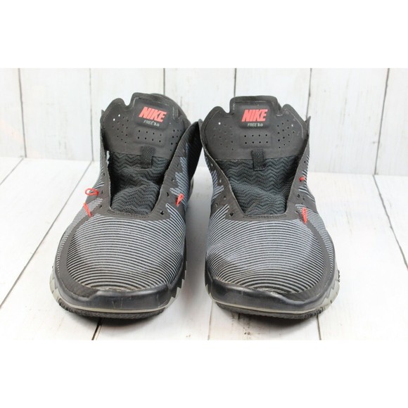 Nike Free Trainer 3.0 Men's Size 14 Running Sneakers Gray Black *Read* - Picture 6 of 12